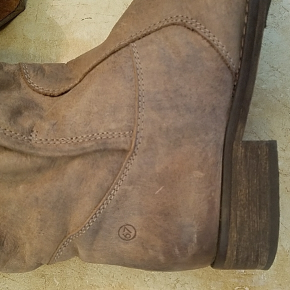 Sixtyseven Size 39 Leather boot 67 brand Taupe and - Picture 14 of 16